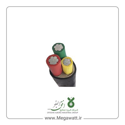 کابل کمپکت 0.6/1 کیلو ولت 3 با عایق PVC افق البرز