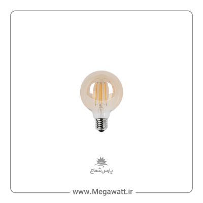 لامپ LED پارس شعاع شمعی 8 وات G95 فیلامنتی E27